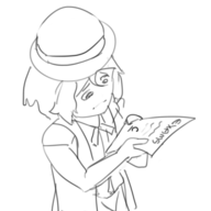 1girl artist:genvoke hat pokemon pokemon_xy serena short_hair sketch text // 576x576 // 79KB