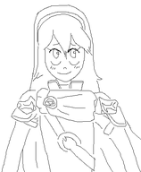artist:mae_fan fire_emblem fire_emblem_awakening lucina mspaint tagme // 423x515 // 16KB