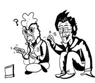 artist:skai crossover hotline_miami jacket no_more_heroes richard travis_touchdown video_games wii // 1920x1675 // 436KB