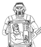 crossover doom doomguy parody william_joseph_blazkowicz wolfenstein // 380x440 // 109KB