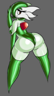 1girl artist:unknown ass colored gardevoir gloves latex leotard mega_evolution mega_gardevoir pokemon // 532x950 // 264KB