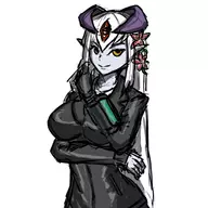 alice colored fallout lamia leather_jacket monster_girl monster_girl_quest pip-boy // 512x512 // 98KB