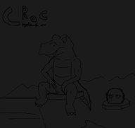 croc croc__legend_of_the_gobbos edgy gobbo redesign text // 1278x1207 // 105KB