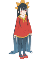 1girl artist:shishigajs ashley colored hime_cut long_hair warioware // 3000x4000 // 2.1MB