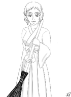 artist:skd broom fuuka fuuka_yamagishi persona persona_3 shrine_maiden // 900x1237 // 233KB