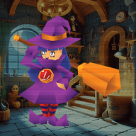 1girl chenso_club plum witch // 850x850 // 948KB