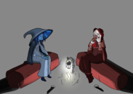 2girls artist:jirka309 bloodborne drinking elden_ring plain_doll ranni tea // 2738x1936 // 1.2MB