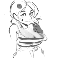 1girl artist:justdavefnd cleavage huge_breasts metal_gear_rising metal_gear_solid revengeance sunny_emmerich // 1200x1200 // 318KB