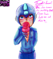 1boy artist:unknown colored cursed eyelashes ice_cream male mega_man mega_man_(series) stridingart text // 1000x1099 // 696KB