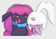 2girls artist:unknown blush daedream dazzi laughing laughing_girls meme palworld parody // 1170x820 // 428KB