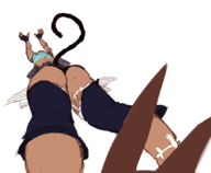 ass colored ms._fortune skullgirls tail // 1057x870 // 323KB