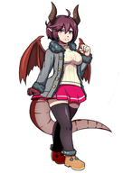 colored granblue_fantasy grea monster_girl tagme winter_clothes // 991x1400 // 503KB