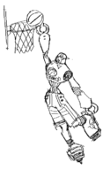 1boy artist:unknown ball basketball jet_set_radio monochrome robot roboy sketch // 452x744 // 23KB