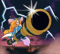 background breath_of_fire breath_of_fire_iii colored invisdible lightning momo obari_pose parody // 1231x1125 // 801KB