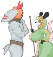 artist:bgee atlyss enok_(atlyss) possum sally_(atlyss) // 988x1056 // 646KB