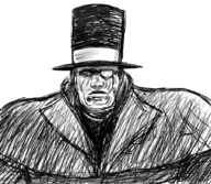 1boy artist:aipiepo hat monocle mr._x resident_evil resident_evil_2 top_hat // 900x784 // 880KB