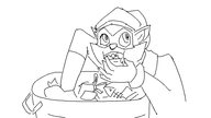 1boy artist:unknown eating sly_cooper sly_cooper_(series) trash // 1920x1080 // 41KB