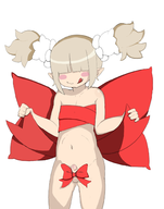 artist:qcoatlus blush bow disgaea disgaea_d2 looking_at_viewer male_healer nude penis priest ribbon ribbons trap // 1177x1501 // 351KB