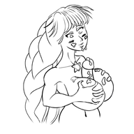 1girl dahlia paizuri penis xenoblade_chronicles xenoblade_chronicles_2 // 2000x2000 // 639KB