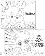 comic dialogue kumatanchi neko-kun parody tora-oneesan // 615x769 // 25KB