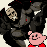 2boys artist:pr_quote colored kirby kirby_(series) metal_gear metal_gear_rising sundowner // 2000x2000 // 956KB