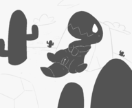 1girl artist:unknown dinosaur feral google google_chrome_dinosaur pussy tagme // 3027x2480 // 106KB