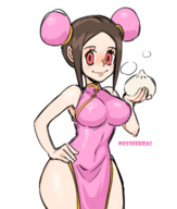 1girl artist:nossferra2 food painwheel skullgirls // 1500x1769 // 737KB