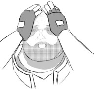 1boy artist:esao303 heavy parody reaction_image team_fortress_2 // 3392x3236 // 1.1MB