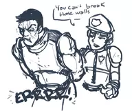 adol_christin dialogue dogi monochrome parody police_officer ys_(series) // 992x831 // 123KB