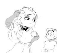 1boy 1girl artist:justdavefnd link muscle princess_zelda sketch the_legend_of_zelda toon_link toon_zelda wind_waker // 1700x1600 // 439KB