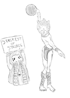 artist:harrace bowling dagoth_ur monochrome morrowind sports text the_elder_scrolls the_elder_scrolls_iii // 748x1049 // 283KB