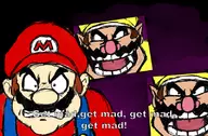 colored g_gundam gundam mario parody super_mario text wario // 800x523 // 338KB