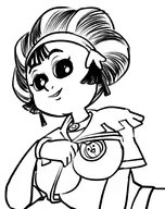 1girl artist:unknown flashing kina pasties skyward_sword the_legend_of_zelda underboob // 1620x2042 // 506KB