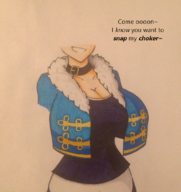 1girl artist:shamiranon fire_emblem fire_emblem_engage huge_breasts merrin text traditional_medium wip // 1032x1095 // 1.5MB