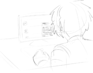 4chan aigis artist:speakyfag persona_(series) persona_3 shitposting sketch // 748x591 // 86KB