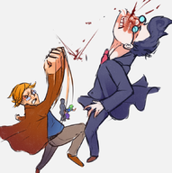 artist:scas caroline colored fight morris pierre sex shoryuken stardew_valley uppercut // 861x864 // 507KB