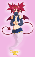1girl artist:tri_electron disgaea etna genie // 2500x4000 // 1.6MB
