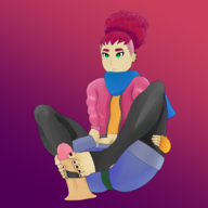 1girl artist:shock1ng_blue footjob jenn young_souls // 4000x4000 // 4.7MB