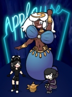 artist:unknown console-tan genie huge_breasts lamp playstation tagme // 1200x1600 // 872KB