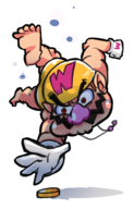 1boy 2019_summer_collab artist:robojanai coin collab colored gloves mustache pointy_ears red_eyes summer_collab super_mario swimming wario // 1019x1586 // 580KB