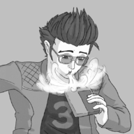 1boy artist:diskette cartridge monochrome no_more_heroes shades short_hair sunglasses travis_touchdown // 850x850 // 465KB