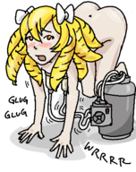 1girl artist:bishopbb colored edit fire_emblem fire_emblem_awakening maribelle milking text // 363x458 // 50KB