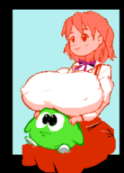 1girl artist:unknown gimmick! huge_breasts tagme yumetarou // 784x1092 // 14KB