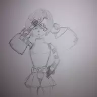 based_on_concept_art call call_a mighty_no._9 traditional_medium wrench // 3104x3104 // 2.1MB