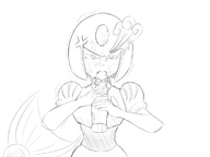 1girl artist:unknown cum facial handjob mega_man_(series) mega_man_9 penis splash_woman // 762x571 // 103KB