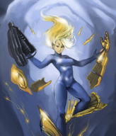 artist:borvar colored metroid samus_aran zero_suit // 1202x1409 // 2.4MB