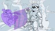 1boy 1girl artist:grey balls beer bottle breasts cortana cum device drinking halo halo_(series) master_chief masturbation parody penis soldier what // 1220x702 // 98KB