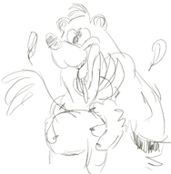 1boy 1girl banjo banjo-kazooie kazooie // 627x641 // 135KB