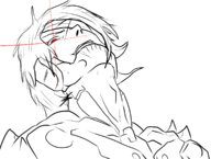 koyomi_araragi metal_gear_rising metal_gear_solid monogatari_(series) nisemonogatari parody portrait raiden reaction_image revengeance simple_coloring // 1728x1304 // 344KB