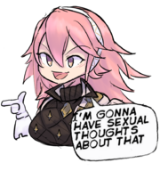 1girl artist:pogeaux colored colorist:waitingforgames fire_emblem fire_emblem_fates soleil text // 905x919 // 589KB